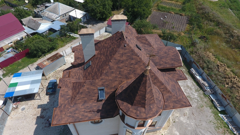 Гибкая черепица Lux, Саппоро, Кофе