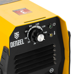 Аппарат инверторный дуговой сварки DS-160 Compact, 160 А, ПВ 70%, диаметр электрода 1.6-3.2 мм Denzel