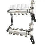 Группа коллекторная без расходомеров 5 отводов 1"в/в x ¾"ек Valtec VTc.588.EMNX.0605