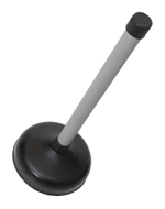 Вантуз для удаления засоров "Классик", пластик ручка, резиновая чаша 0,3 л, ванн и унитазов