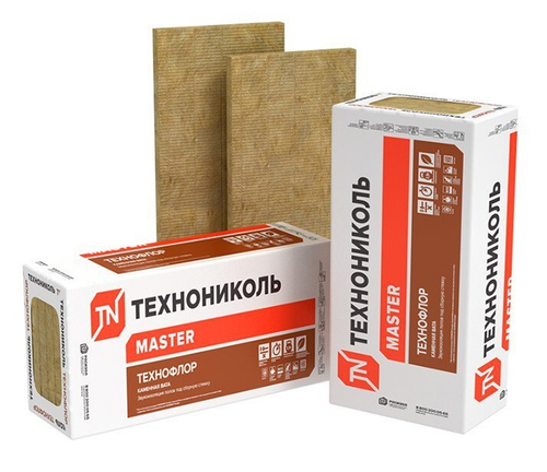 Минеральная вата Технониколь ТехноФлор СТАНДАРТ 110 кг/м3 1200х600х30 мм, 8 шт/упак