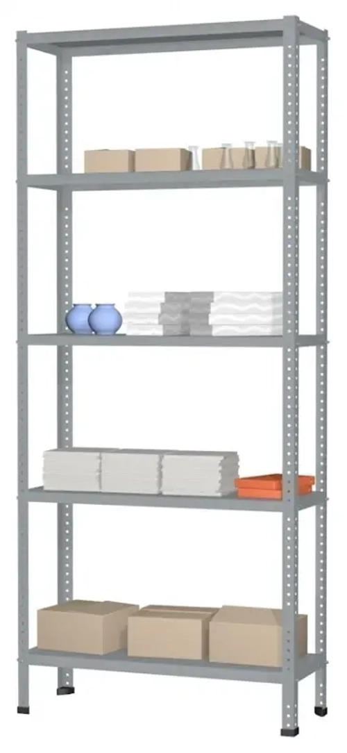 Стеллаж металлический ТС (2500х700х400) 5 полок