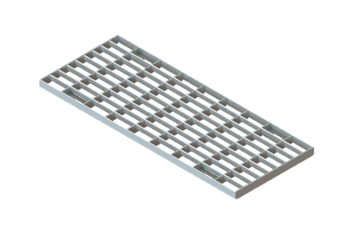 Решетка ячеистая стальная DN150 серии Drive кл.А15