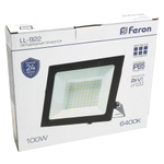 Светодиодный прожектор Feron LL-922 IP65 100W 6400K 32103