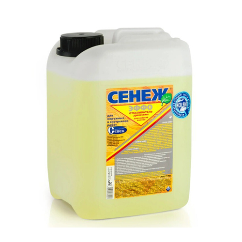 Антисептик-отбеливатель древесины Сенеж ЭФФО для глубокой очистки