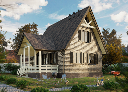 Угол для фасадных панелей Docke Fels, стальной