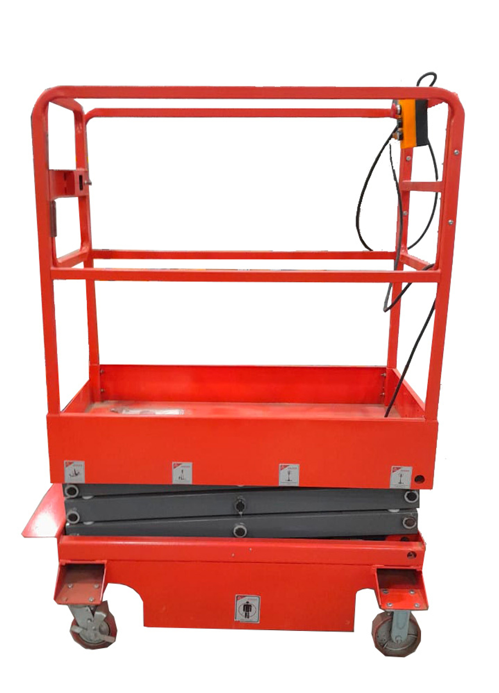 Подъемник ножничный передвижной 240 кг 3/5 м TOR GTJY DC аккумуляторный