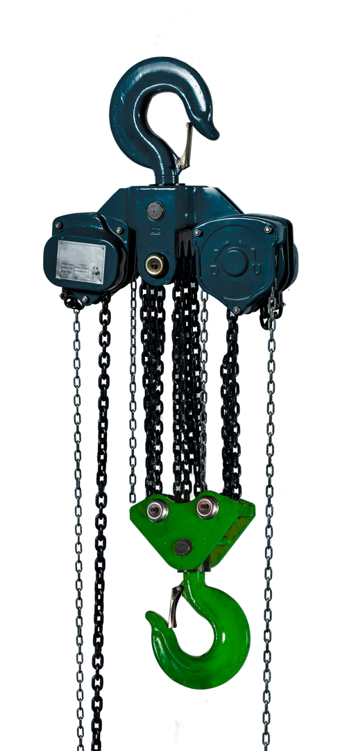 Таль ручная шестеренная стационарная ТВ - 20.0 тн, 9.0 м