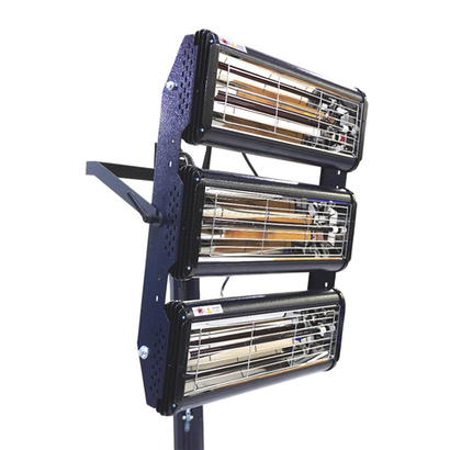 OPT-F3S Трехкассетная мобильная ИК сушка на пантографической стойке