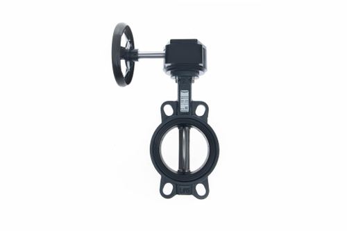 Ридан 082X4437R — Затвор дисковый поворотный ЗДМ 06.16.400, PN16, DN400, корпус GG25, диск — нержавеющая сталь AISI316, уплотнение EPDM, с ручным редукторным приводом