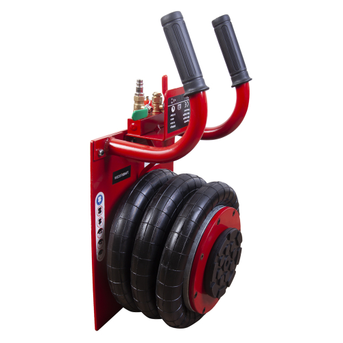 WDK-81813A Домкрат пневматический 3т, 145-440 мм, с короткими ручками