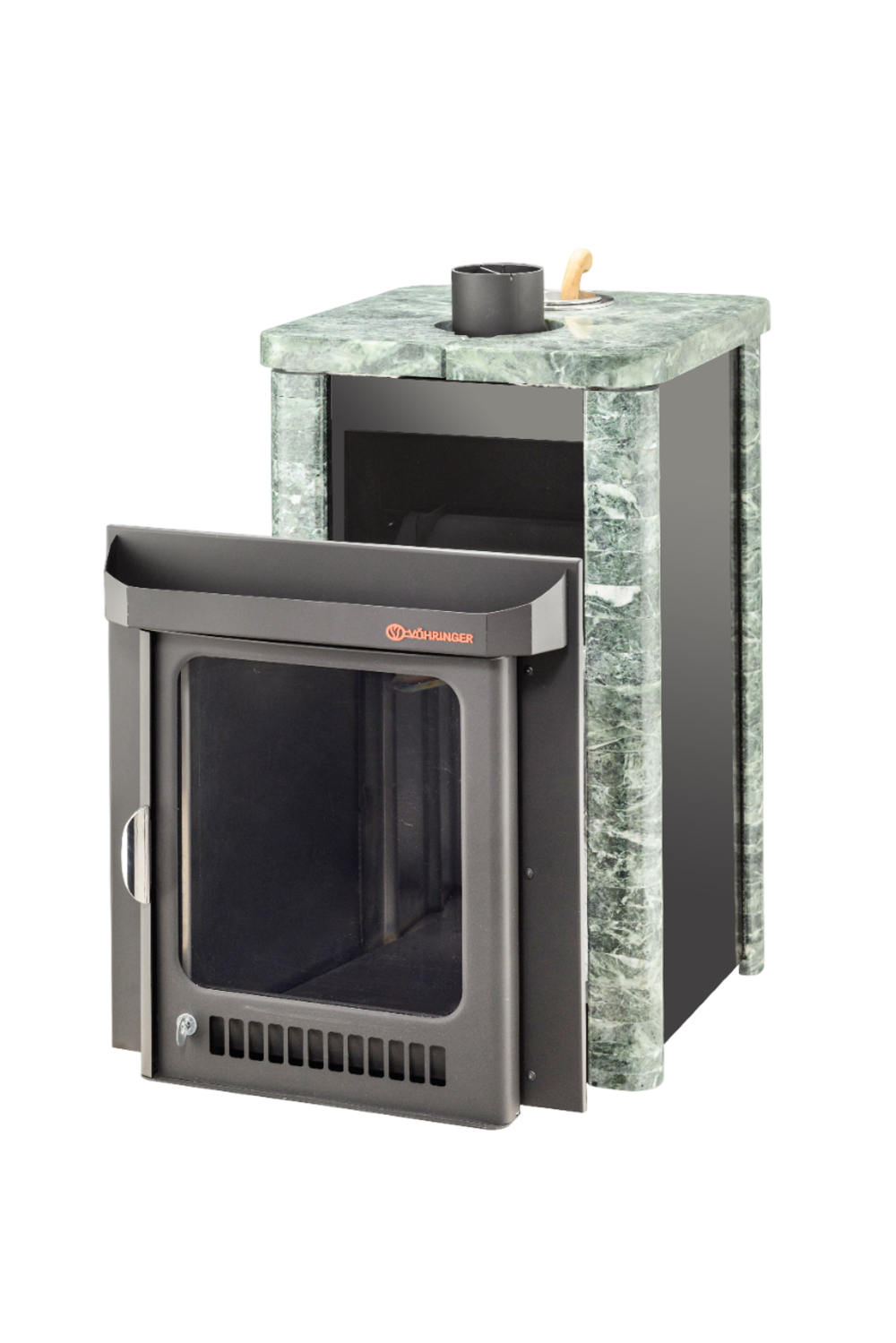 Печь для бани "Квадра ПФ" (Стекло- Камень)