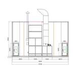 WDK-900 (Trucks) Окрасочно-сушильная камера