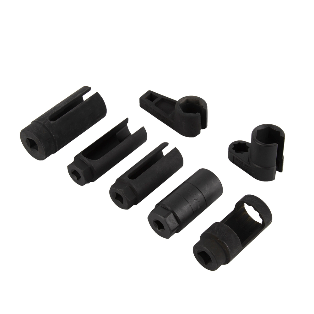 WDK-214240 Набор головок для кислородных датчиков и лямбда-зондов, 7 предметов