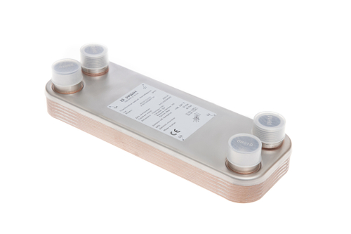 Ридан 111B0074R — Теплообменник пластинчатый паяный BPHE_RD-027-14-3.0-L, присоединительный штуцер Q1/Q2 — L1"1/4, Q3/Q4 — H1"3/8