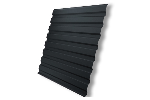 Профнастил C20A 0,5 Satin Matt TX RAL 7016 антрацитово-серый