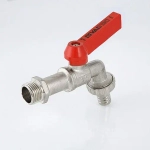 Кран шаровый со штуцером ¾"н x ¾"н x 19ш Valtec VT.051.N.05