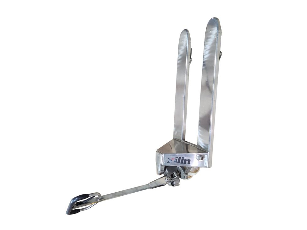 Тележка гидравлическая из нержавеющей стали 2500 кг 1150 мм нейлоновые колеса XILIN BFS