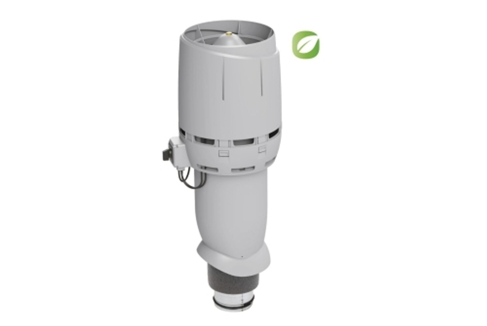 Вентилятор Vilpe Flow Eсo125Р/700 светло-серый