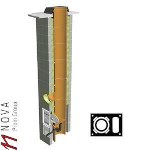 Труба изостатическая "Ecoosmose" 100см. D=120 мм. "Osmotec"