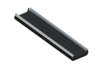 Лоток водоотводный пластиковый PolyMax Basic DN200 h80