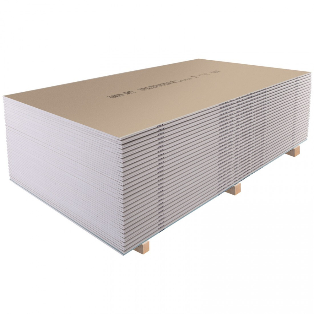 Гипсокартон Knauf ГКЛ 3000х1200х12,5 мм, лист