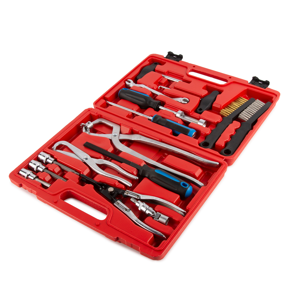 WDK-214600 Набор инструментов для ремонта и обслуживания тормозной системы, 15 предметов