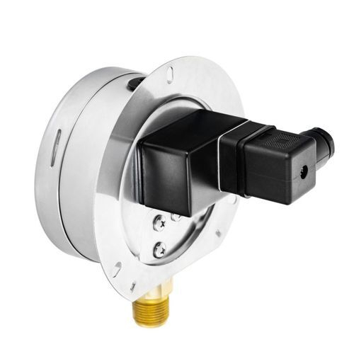 Мановакуумметр Росма ТМж-52GРКТ (-G.1-G.3МПа) М2Gх1.5 1.5 W 24DC, железнодорожный 1GGмм,тип - ТМж-52GР, радиальное присоединение, задний фланец, -G.1-G.3МПа, резьба М2Gх1.5, класс точности 1.5, белая шкала напряжение питания подсветки W 24DC