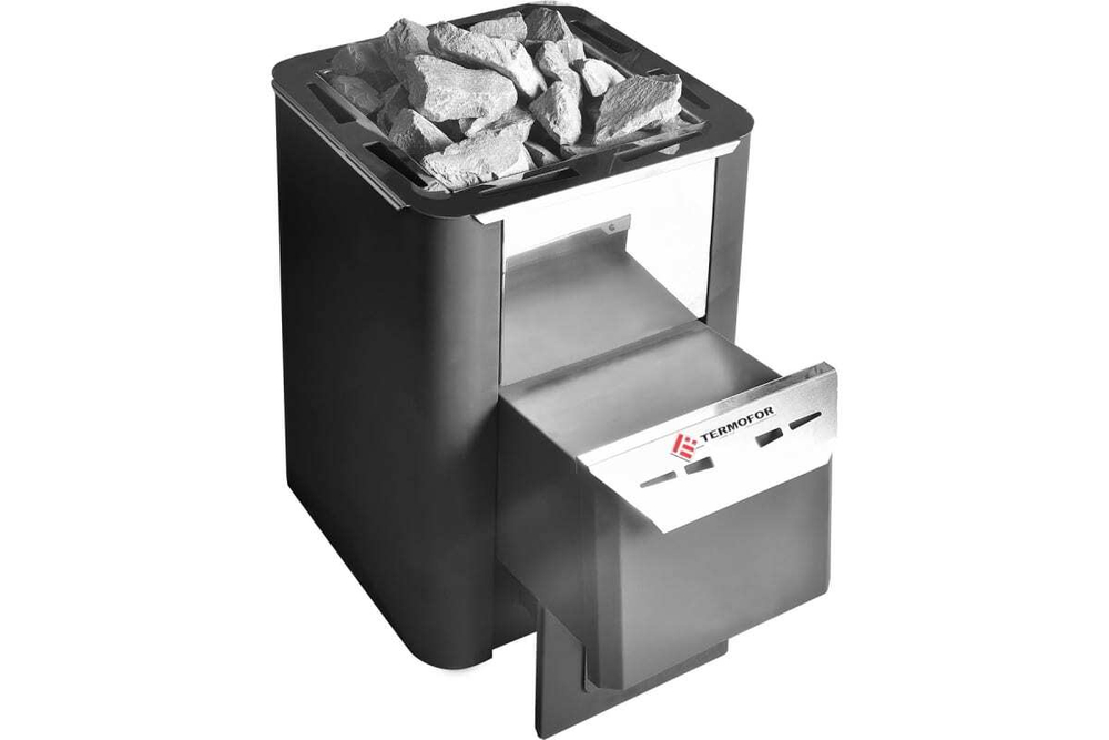 Печь для бани Термофор Колибри Carbon 9М антрацит