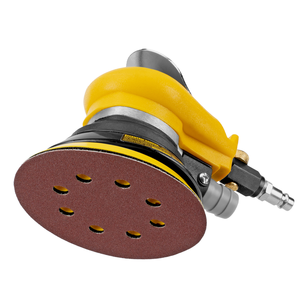 Эксцентриковая шлифовальная машина EPG125, 125 мм, 9000 об/мин, 5 мм, 113 л/мин// Denzel