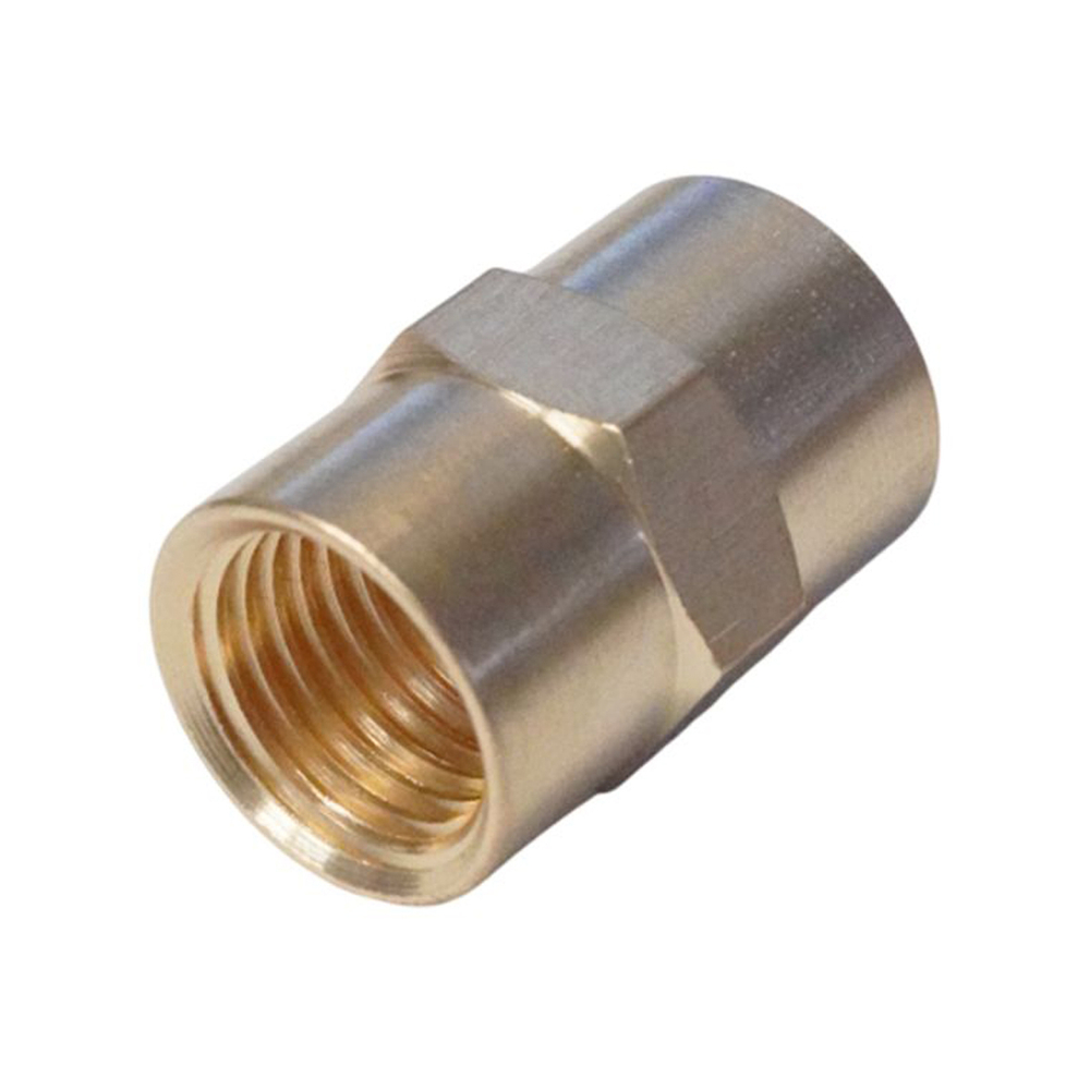 WDK-214FB Адаптер, резьба 1/4"-1/4" PT, F-F (внутренний), латунь
