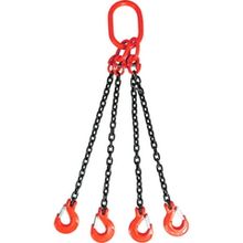 Стропы цепные четырехветвевые с самозакрывающимися крюками