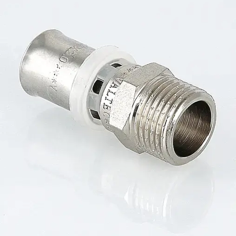Муфта пресс переходная 20мм x ½"н Valtec VTm.201.N.002004
