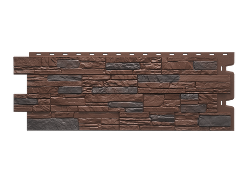 Фасадная панель Stein, Тёмный орех