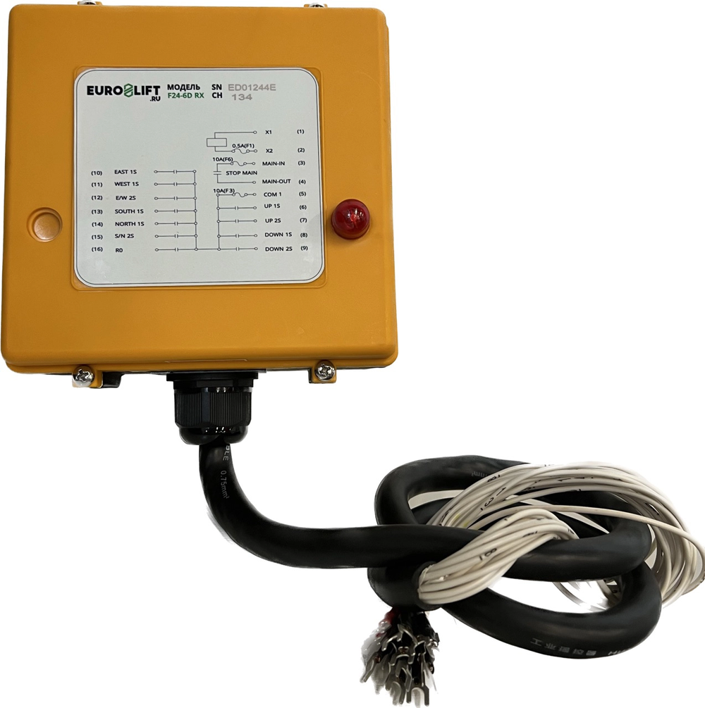 Радиоуправление F24-6D, 6 кн Euro-Lift