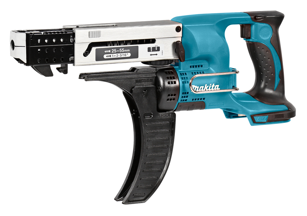 Магазинный шуруповерт 25-55 мм, LXT, 18V Makita DFR550RFE