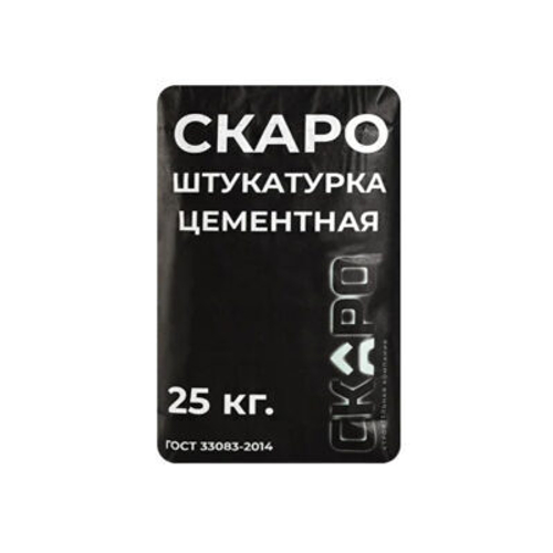 Штукатурка цементная универсальная марки SKARO, 25 кг