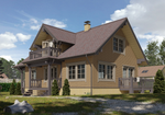 Внешний угол желоба 90° Standard, серый