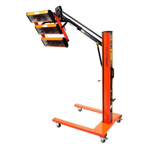 WDK-3AT Трехкассетная мобильная ИК сушка на пантографической стойке с газовым амортизатором