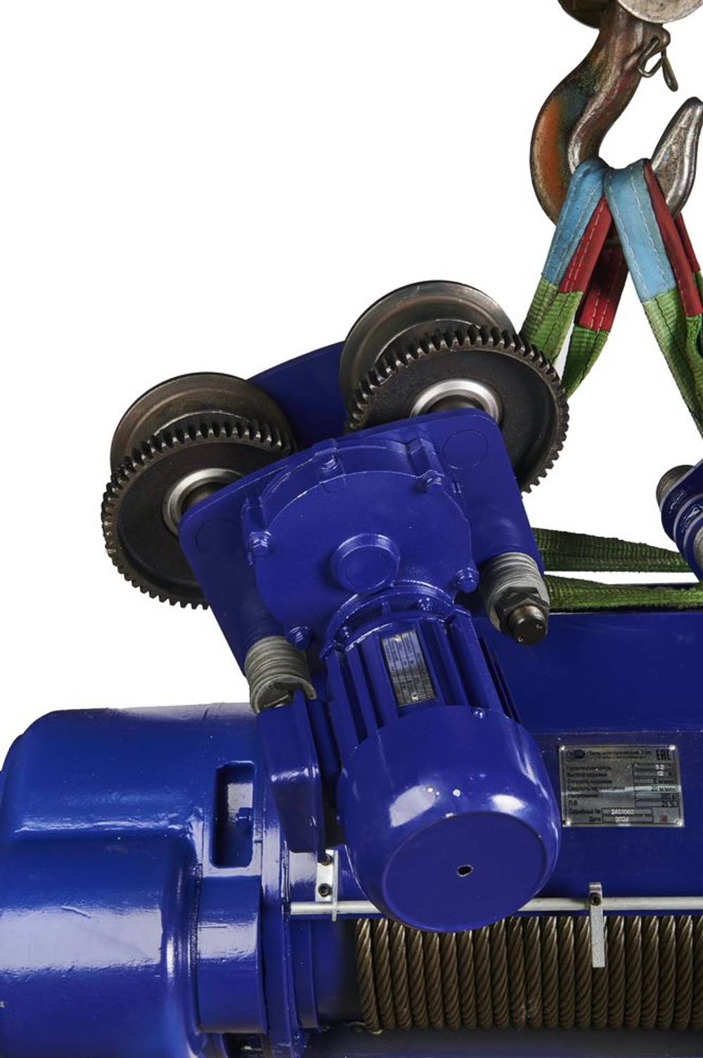 Таль передвижная IP 54 3,2т 12м 380В электрическая канатная TOR CD