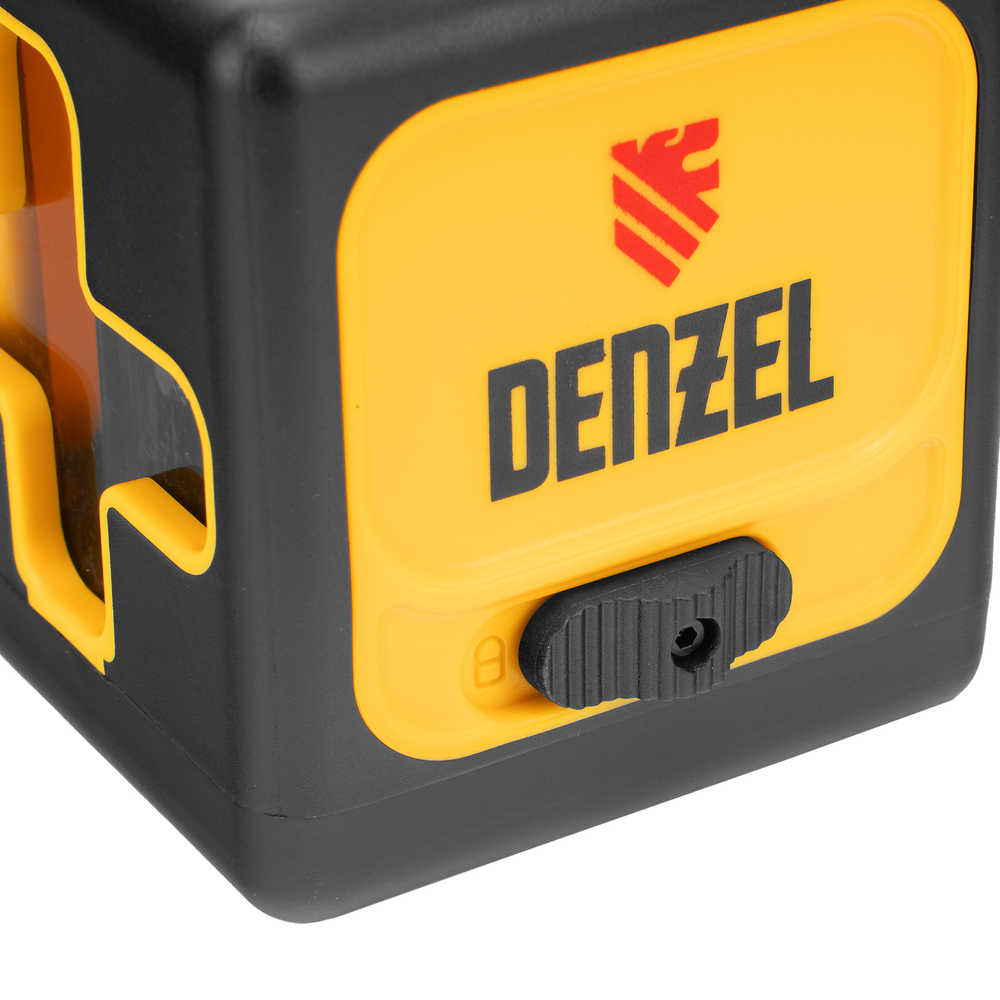 Лазерный уровень DQB-T, 30 м, зеленый луч, батарейки, штатив Denzel