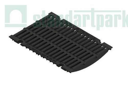 Решетка водоприемная Drive щелевая чугунная ВЧ кл. D400 273043