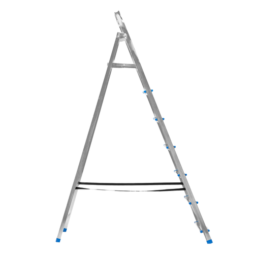 Стремянка, 7 ступеней, стальная, оцинкованная Сибртех