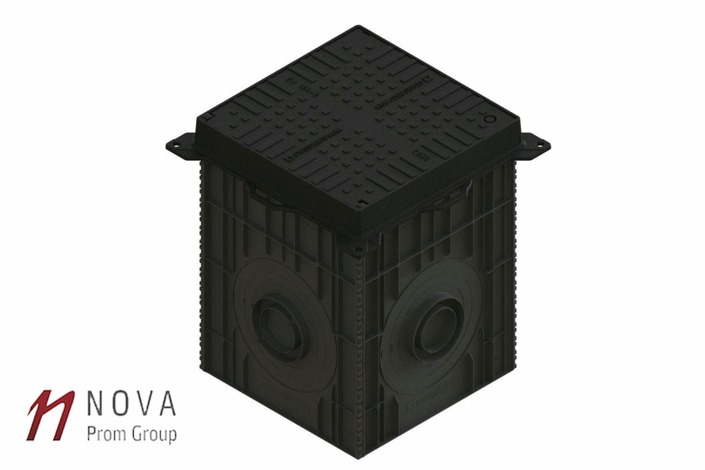 Люк чугунный квадратный класса С250 600х600