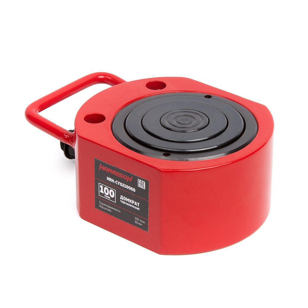 HRH-CY0210060 Домкрат гидравлический, телескопический, однополостной 100 т, ход 69 мм