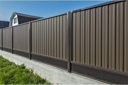 Профнастил C10A 0,45 Drap RR 32 темно-коричневый