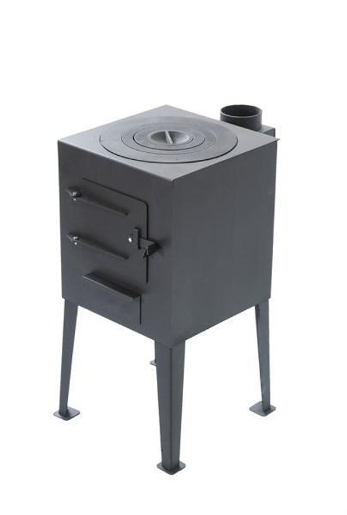 Печь под казан НМК Сибирь комплект с казаном 12л