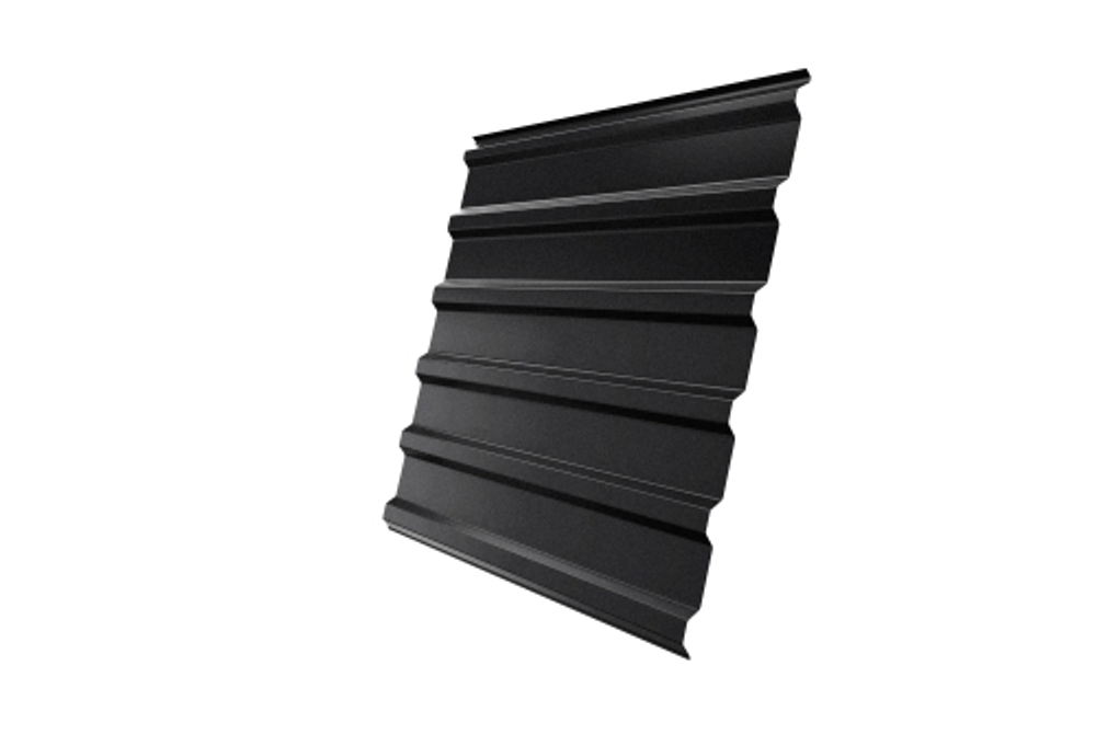 Профнастил C20R 0,5 Satin RAL 9005 черный