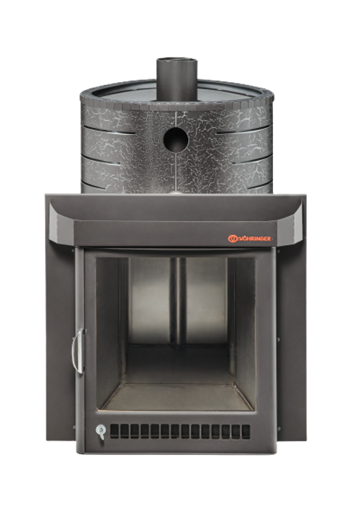 Банная печь "Макси" в кожухе