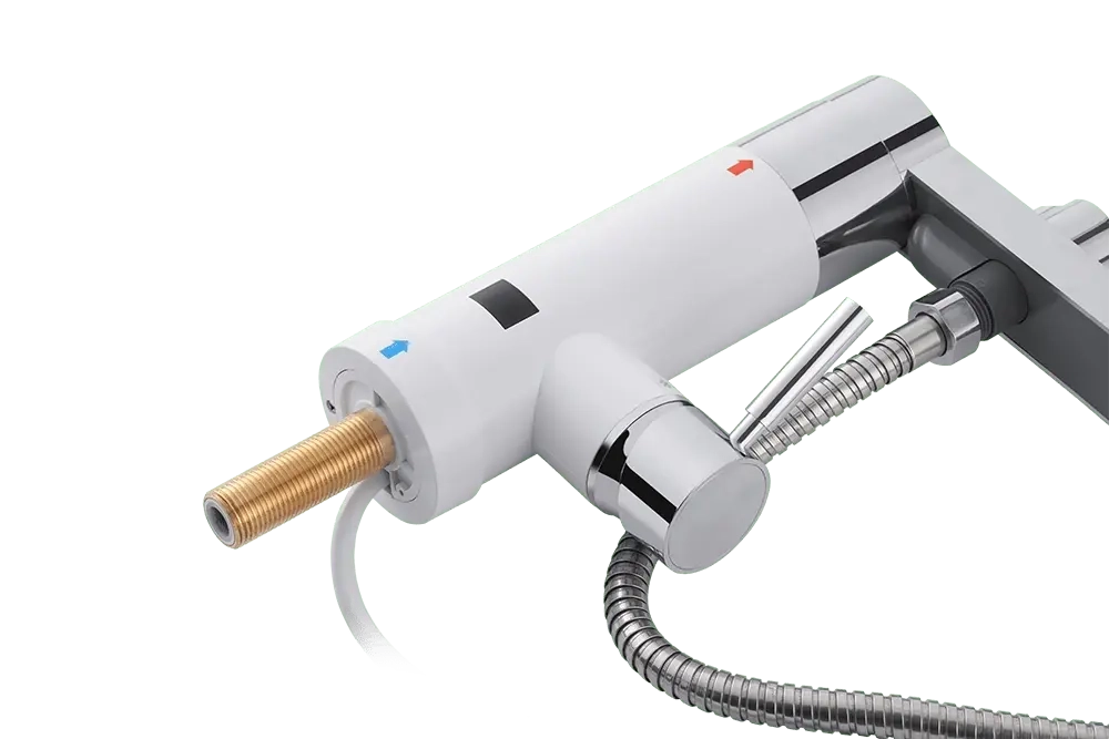 Проточный кран-водонагреватель с душевой лейкой UNIPUMP BKF-015